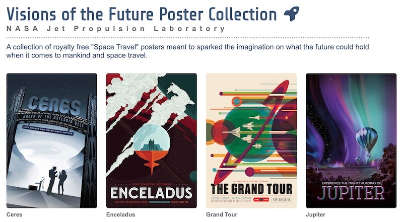 Nasa Posters Preview