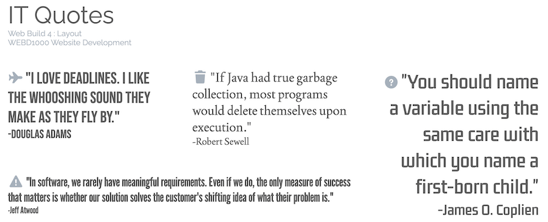 IT Quotes Preview